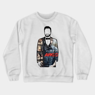 A portrait of Ben Affleck director of Argo (poster 2) Crewneck Sweatshirt